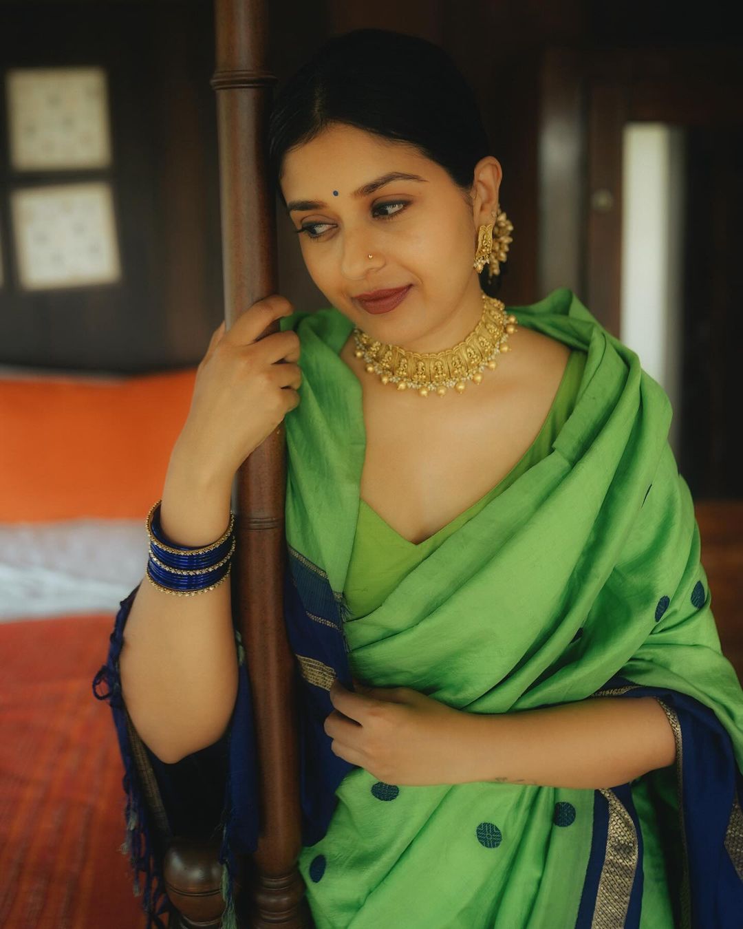 Woven Kanjivaram , Banarasi Jacquard Saree