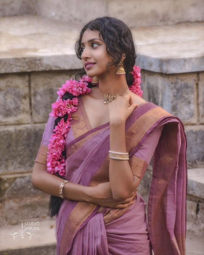 Woven Kanjivaram , Banarasi Jacquard Saree