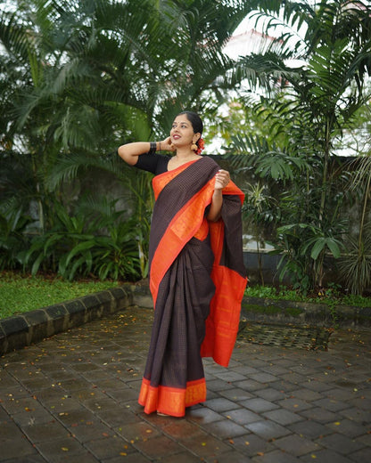 Woven Kanjivaram , Banarasi Jacquard Saree