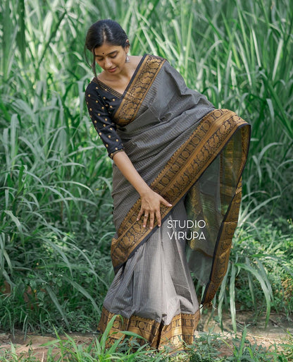 Woven Kanjivaram , Banarasi Jacquard Saree