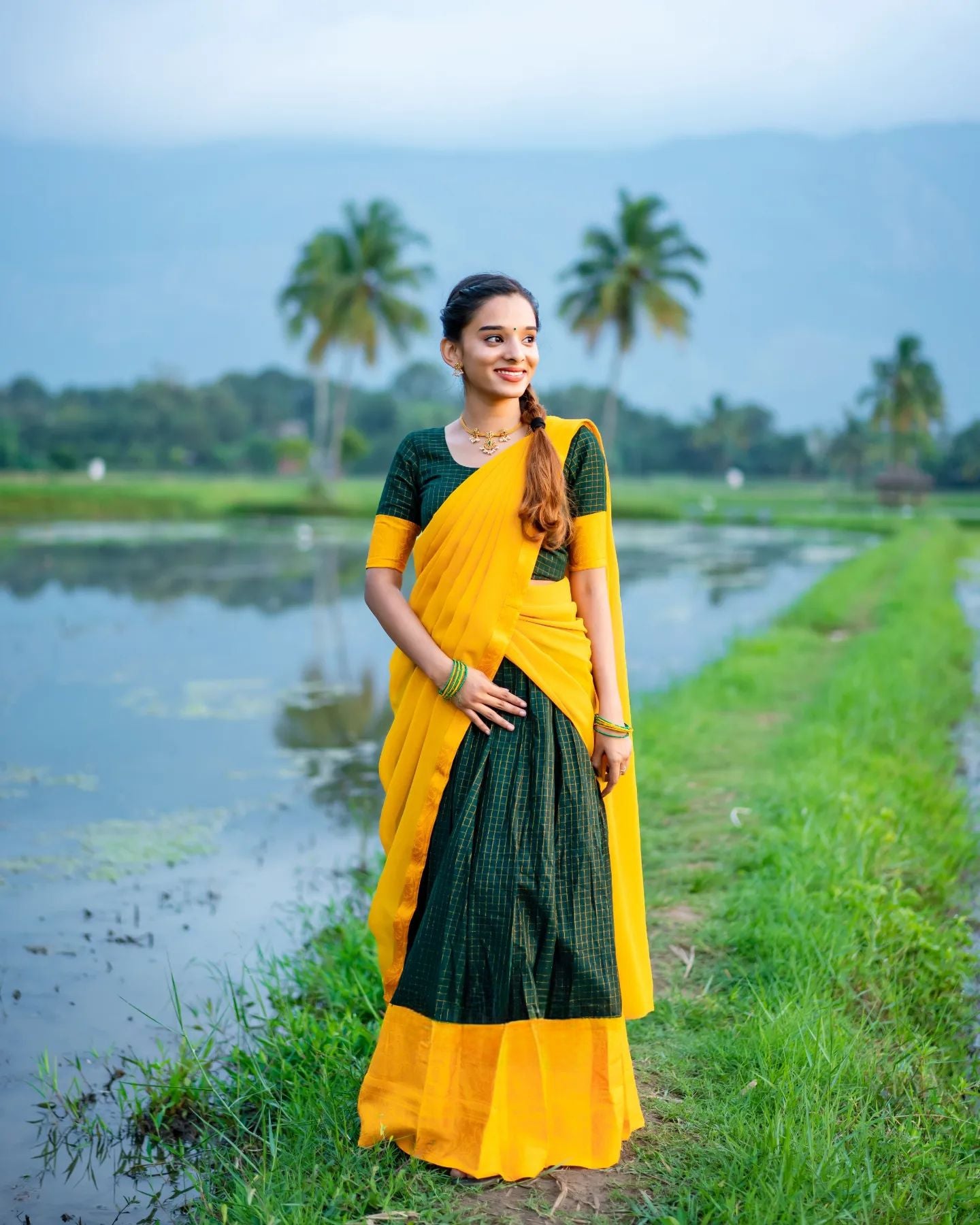 Kanjiveram Silk Zari Lehenga With Blouse Along With Banarsi Silk