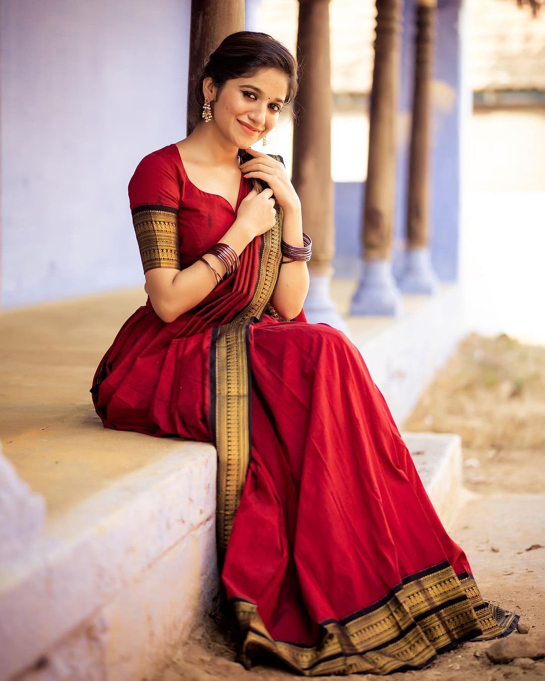 Kanjiveram Silk Zari Lehenga With Blouse Along With Banarsi Silk